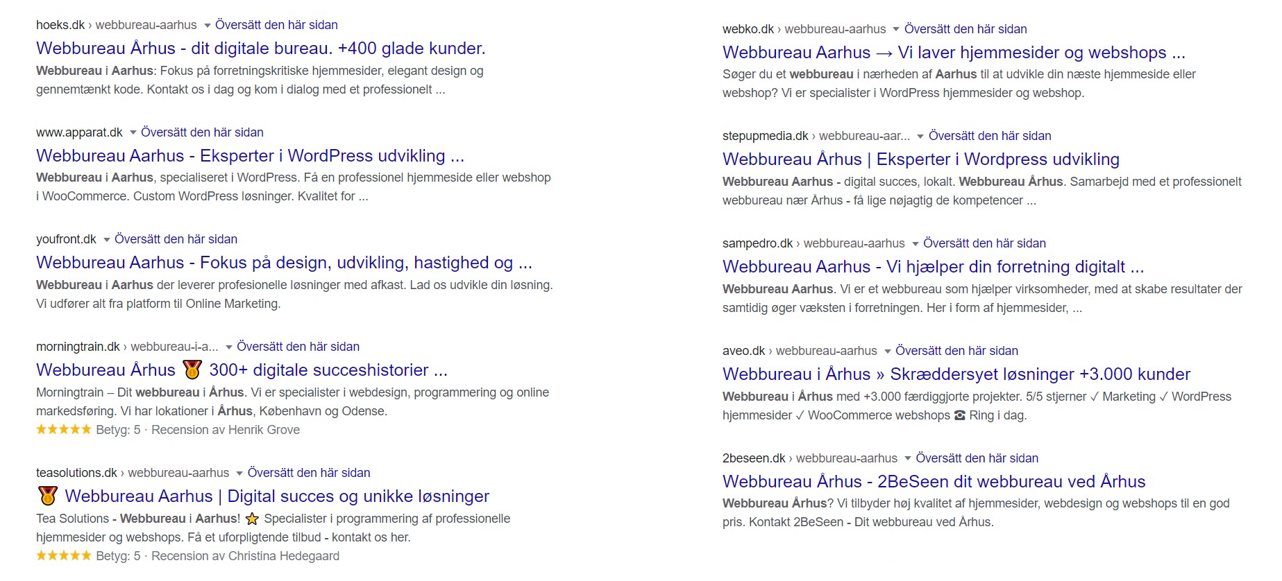 Webbureau Aarhus top opsummering Vigtige info her!