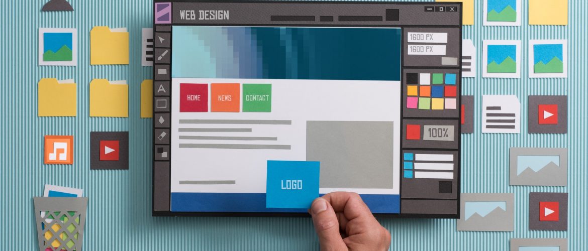 Web design software